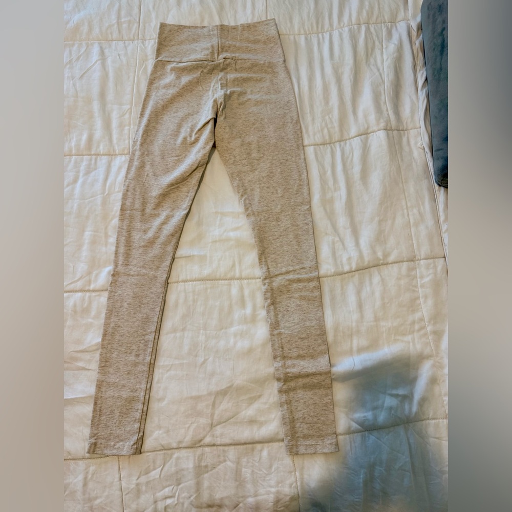 Forever 21 Heather Cream Lounge Pants